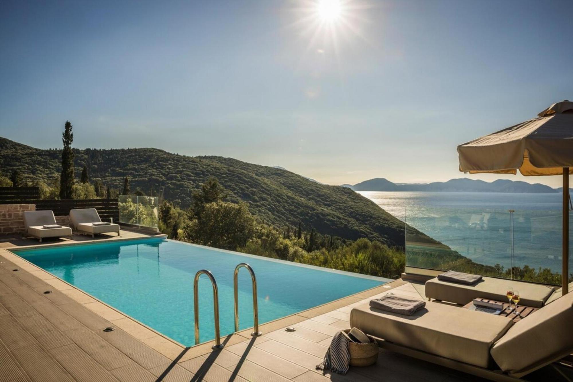 Entheos Private Villa Fiskardo Exterior foto