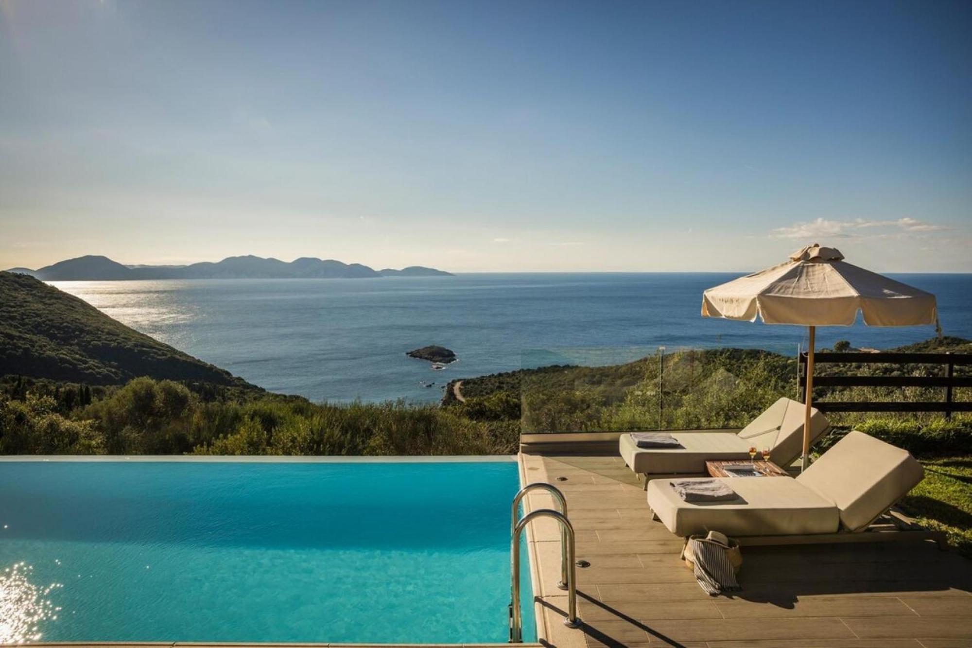 Entheos Private Villa Fiskardo Exterior foto